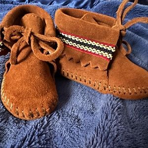 Moccasin booties